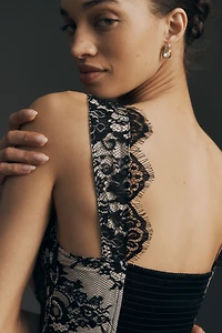 The Jocelyn Sleeveless Lace Midi Dress by Maeve