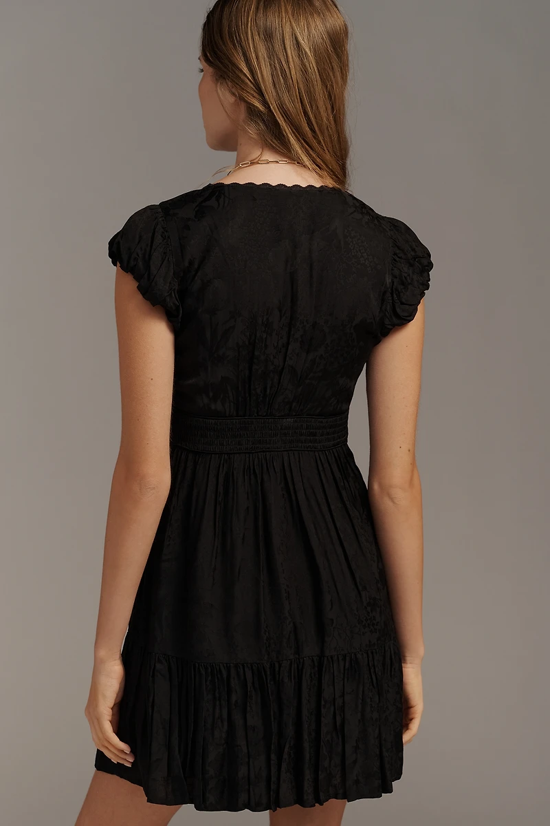 The Peregrine Satin Mini Dress