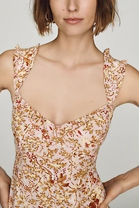 By Anthropologie Sweetheart Midi Dress
