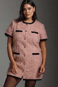 Maude Taylor Textured Mini Dress