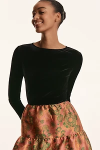 Maude Kira Twofer Maxi Dress