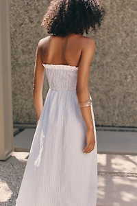 Maude Club Alicia Petite 100% Cotton Midi Dress
