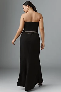 Mare Strapless Hardware Maxi Dress
