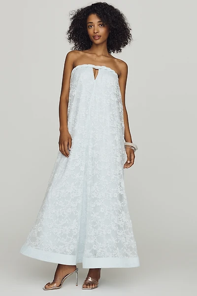Mare Strapless Lace Maxi Dress