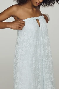 Mare Strapless Lace Maxi Dress