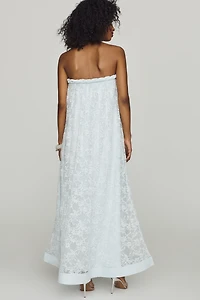 Mare Strapless Lace Maxi Dress