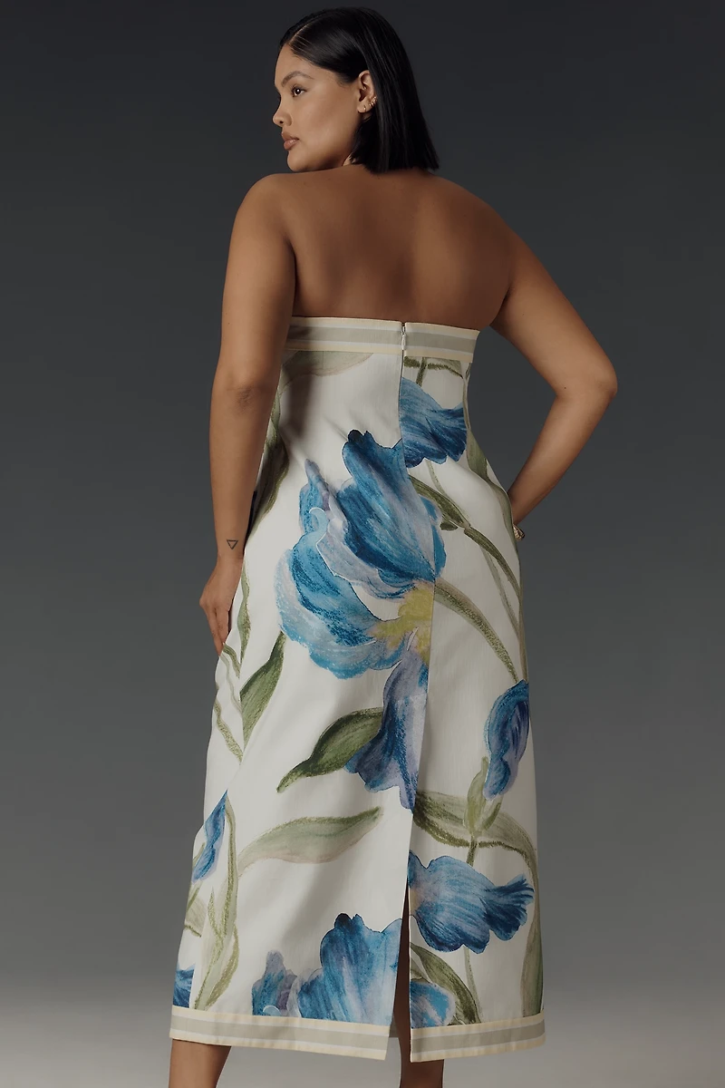 Significant Other Tess Strapless Midi Dress