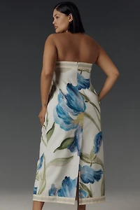 Significant Other Tess Strapless Midi Dress