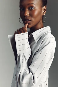 Significant Other Fraya Diamante Shirt Dress