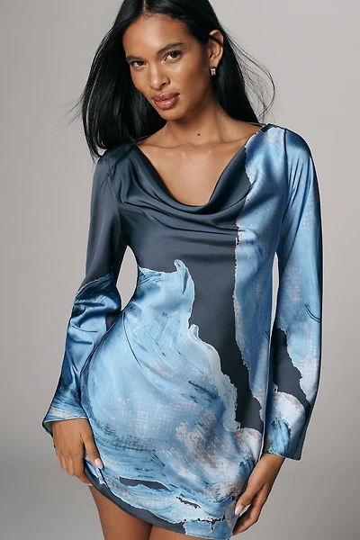 Significant Other Alis Long-Sleeve Mini Dress