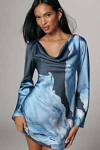 Significant Other Alis Long-Sleeve Mini Dress