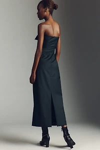 4th & Reckless Margot Strapless Midi Dress