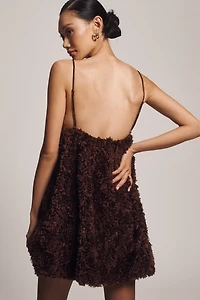 Jacquie The Label Ada Textured Mini Dress