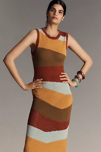 En Saison Vienna Sleeveless Slim Midi Dress