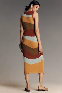 En Saison Vienna Sleeveless Slim Midi Dress