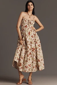 En Saison Alexane Printed Midi Dress