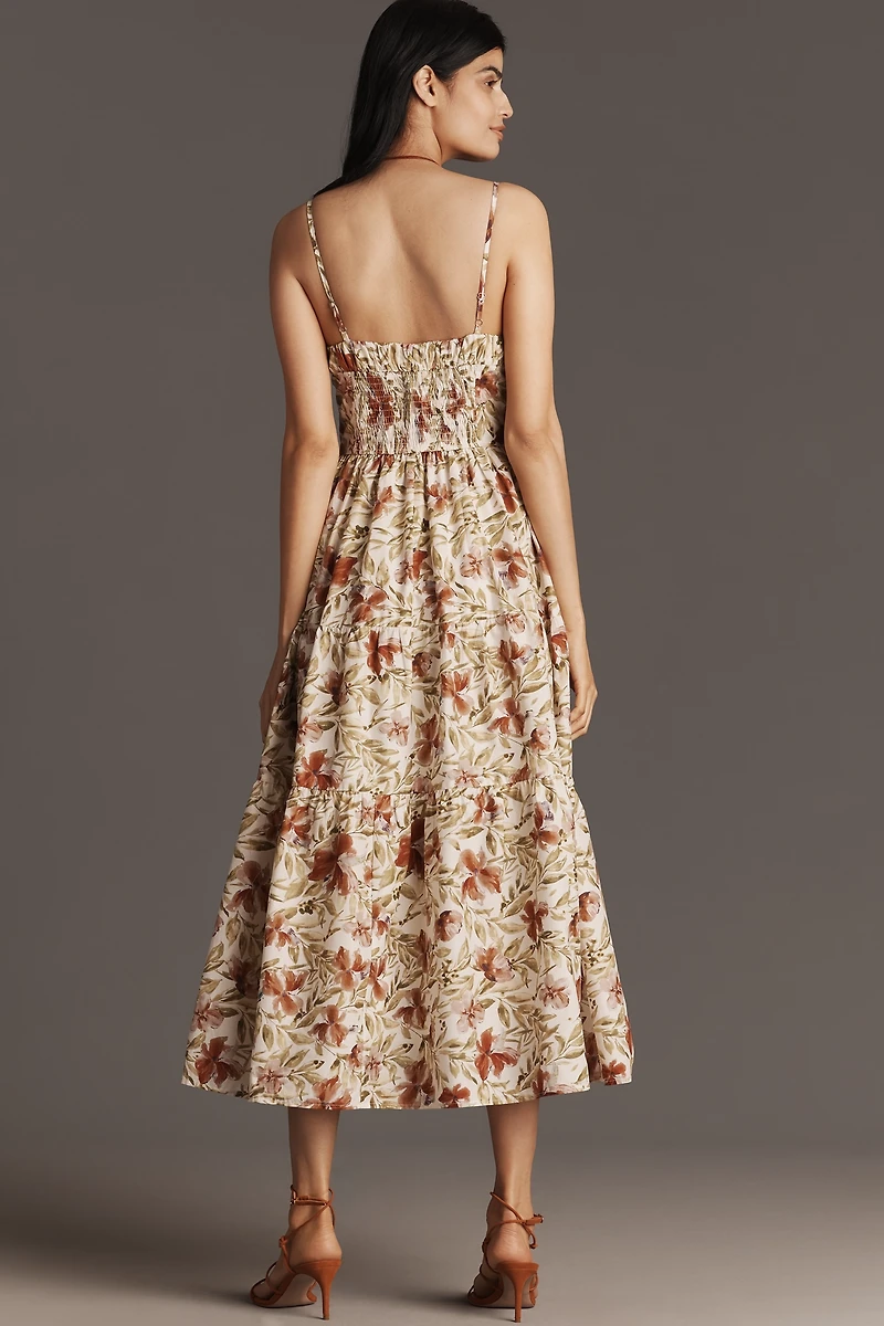 En Saison Alexane Printed Midi Dress