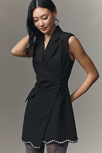 En Saison Rozina Sleeveless Tailored Mini Dress