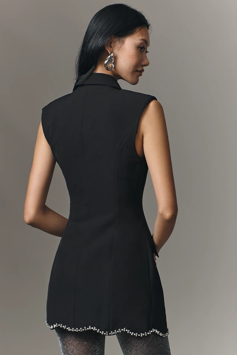 En Saison Rozina Sleeveless Tailored Mini Dress