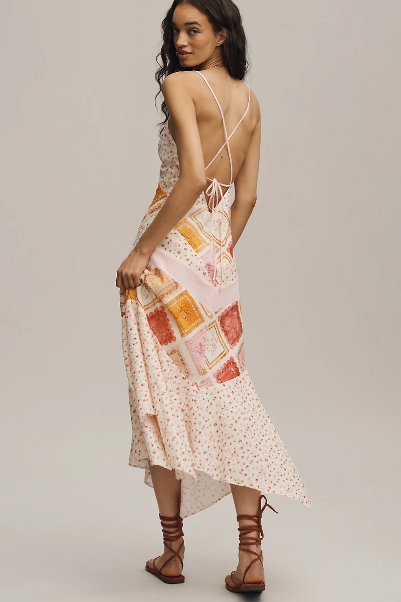 Jacquie The Label Esmerald Sleeveless V-Neck Midi Dress