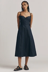 En Saison Darby Sweetheart Midi Dress