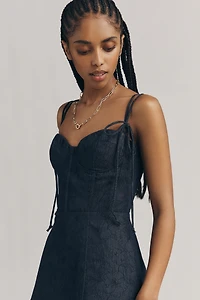 En Saison Darby Sweetheart Midi Dress