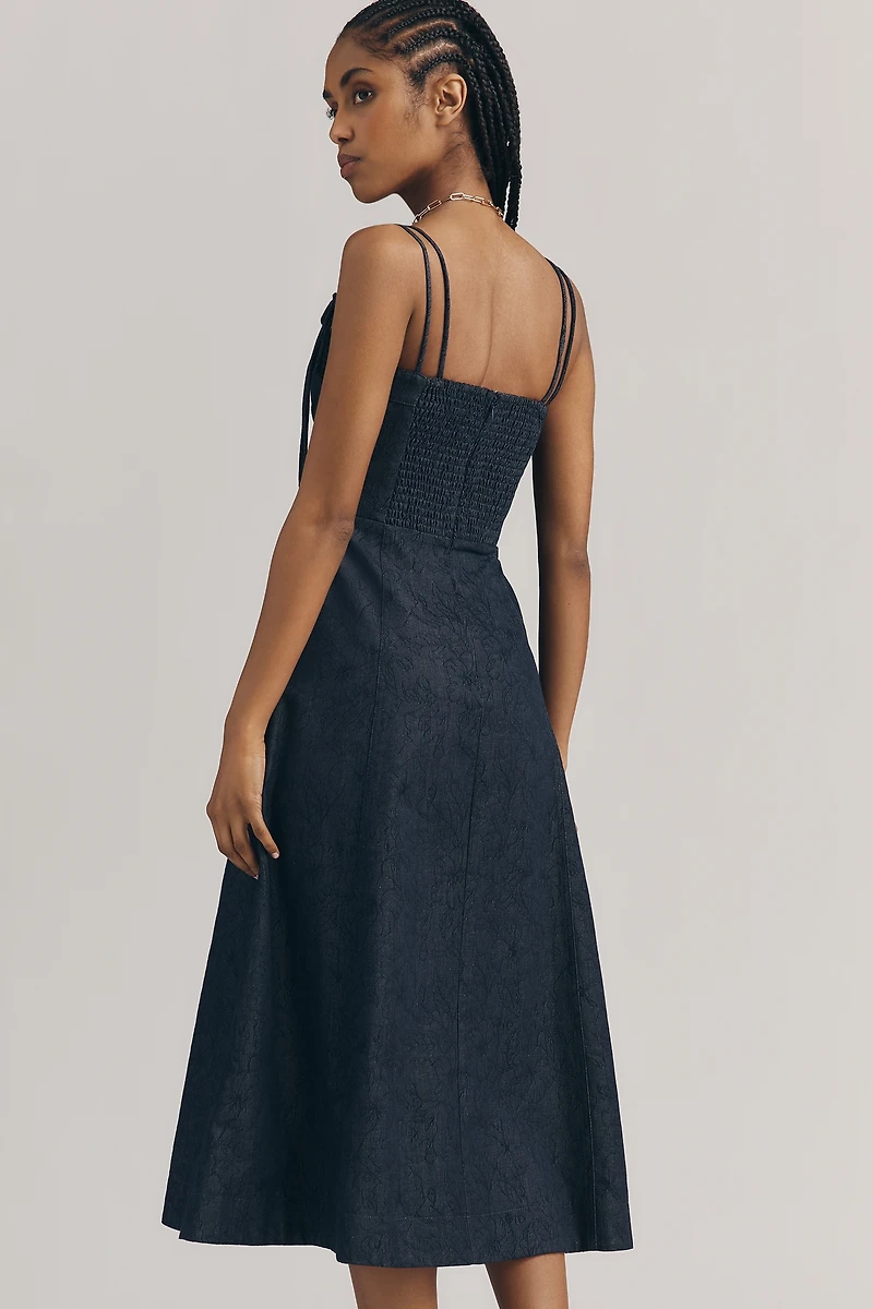 En Saison Darby Sweetheart Midi Dress