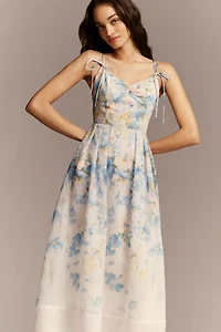 En Saison Vivian Sweetheart Midi Dress