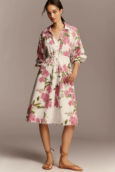 En Saison Esther Long-Sleeve Midi Dress