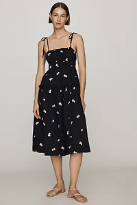 En Saison Macaronette 100% Cotton Midi Dress