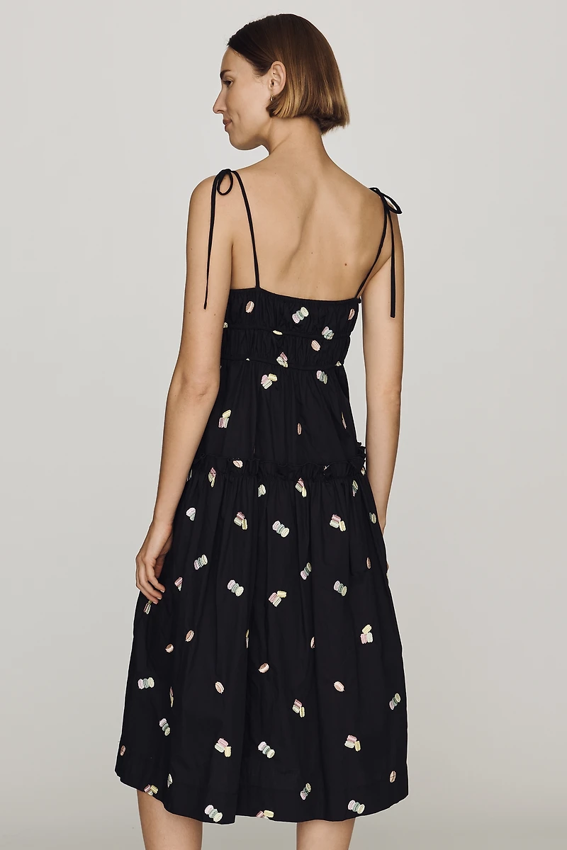 En Saison Macaronette 100% Cotton Midi Dress