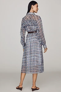 En Saison Briar Chiffon Shirtdress
