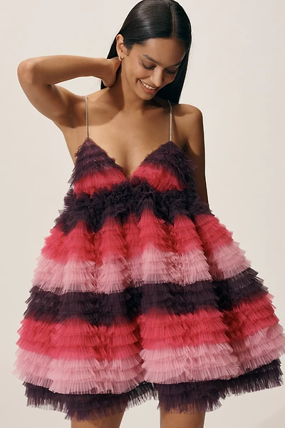 CeliaB Euphoria Ruffle Mini Dress