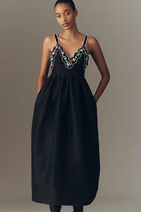 CeliaB Selene V-Neck Midi Dress