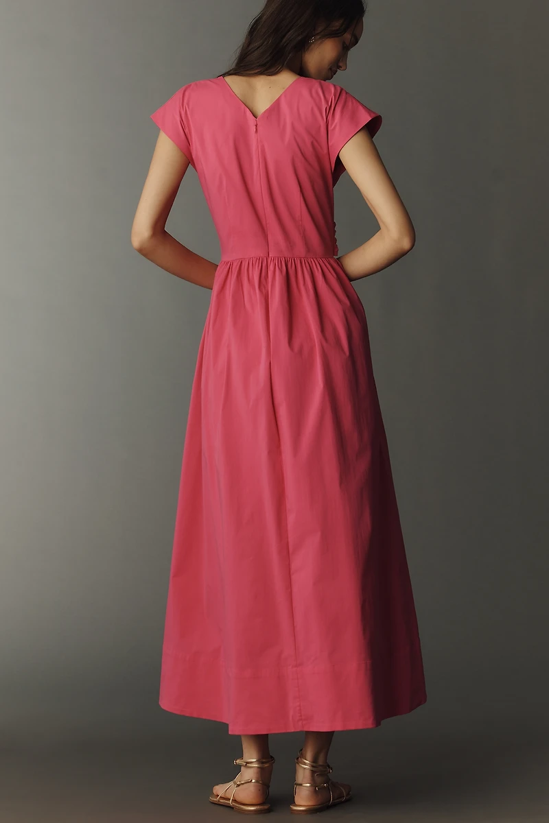 Hunter Bell Calista Bow Midi Dress