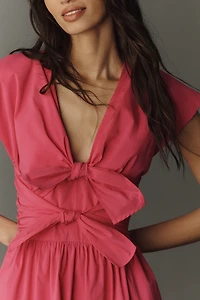 Hunter Bell Calista Bow Midi Dress