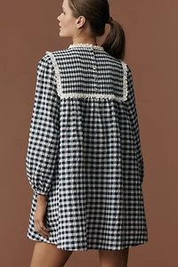 Hunter Bell Carlyle Long-Sleeve Mini Dress