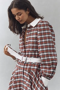 Hunter Bell Randolph Belted Midi Dress