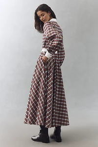 Hunter Bell Randolph Belted Midi Dress