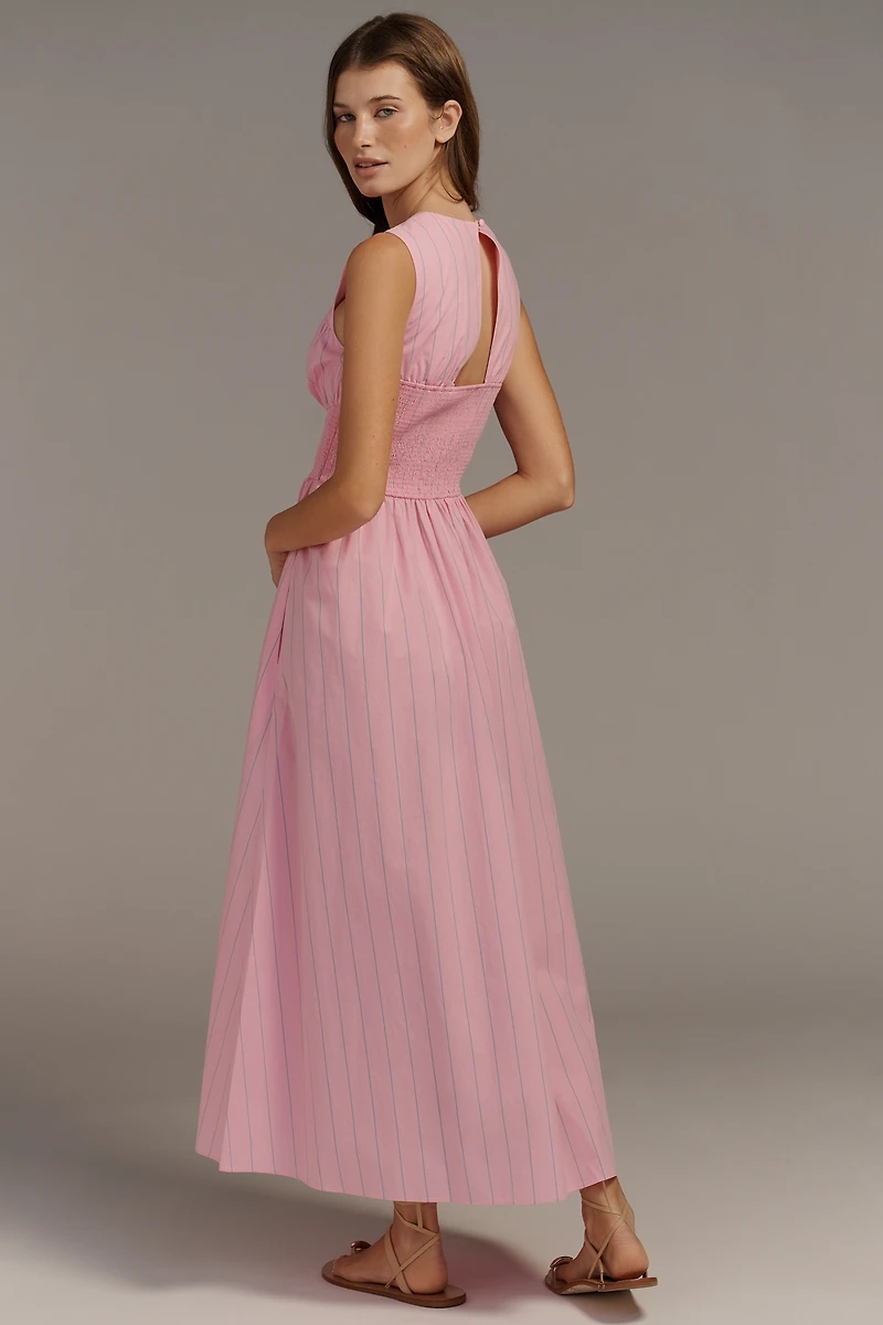 Hunter Bell Lauren Waisted Sleeveless Dress