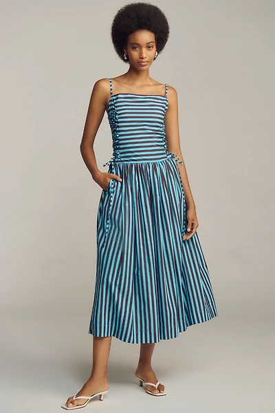 Damson Madder Angelina Sleeveless Midi Dress