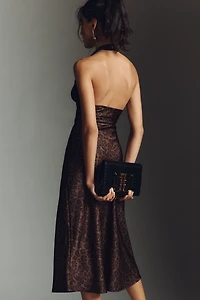 Arose Studio Kessara Halter Midi Dress