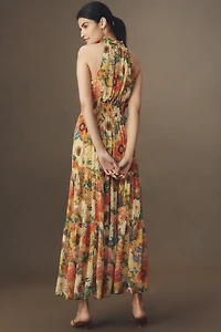 The Somerset Chiffon Maxi Dress