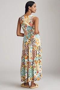 The Somerset Linen Sleeveless Maxi Dress