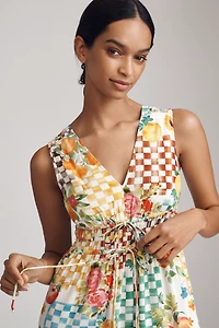 The Somerset Linen Sleeveless Maxi Dress