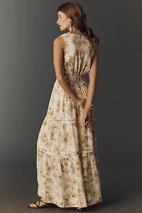 Somerset Linen Sleeveless Maxi Dress