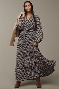 The Somerset Maxi Dress: Long-Sleeve Chiffon Edition