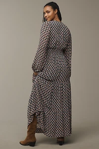 The Somerset Maxi Dress: Long-Sleeve Chiffon Edition