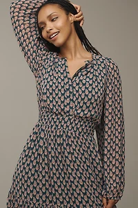 The Somerset Maxi Dress: Long-Sleeve Chiffon Edition