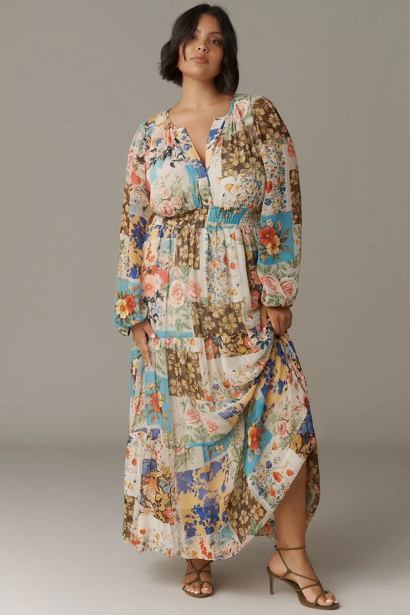 The Somerset Maxi Dress: Long-Sleeve Chiffon Edition